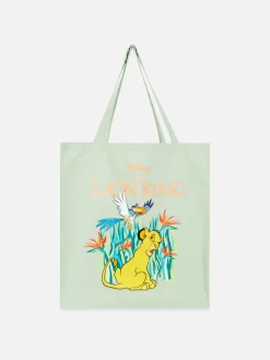 Reiseaccessoires|Primark „Disney Der König Der Löwen“ Canvas-Tasche Zum 30. Jubiläum Grün