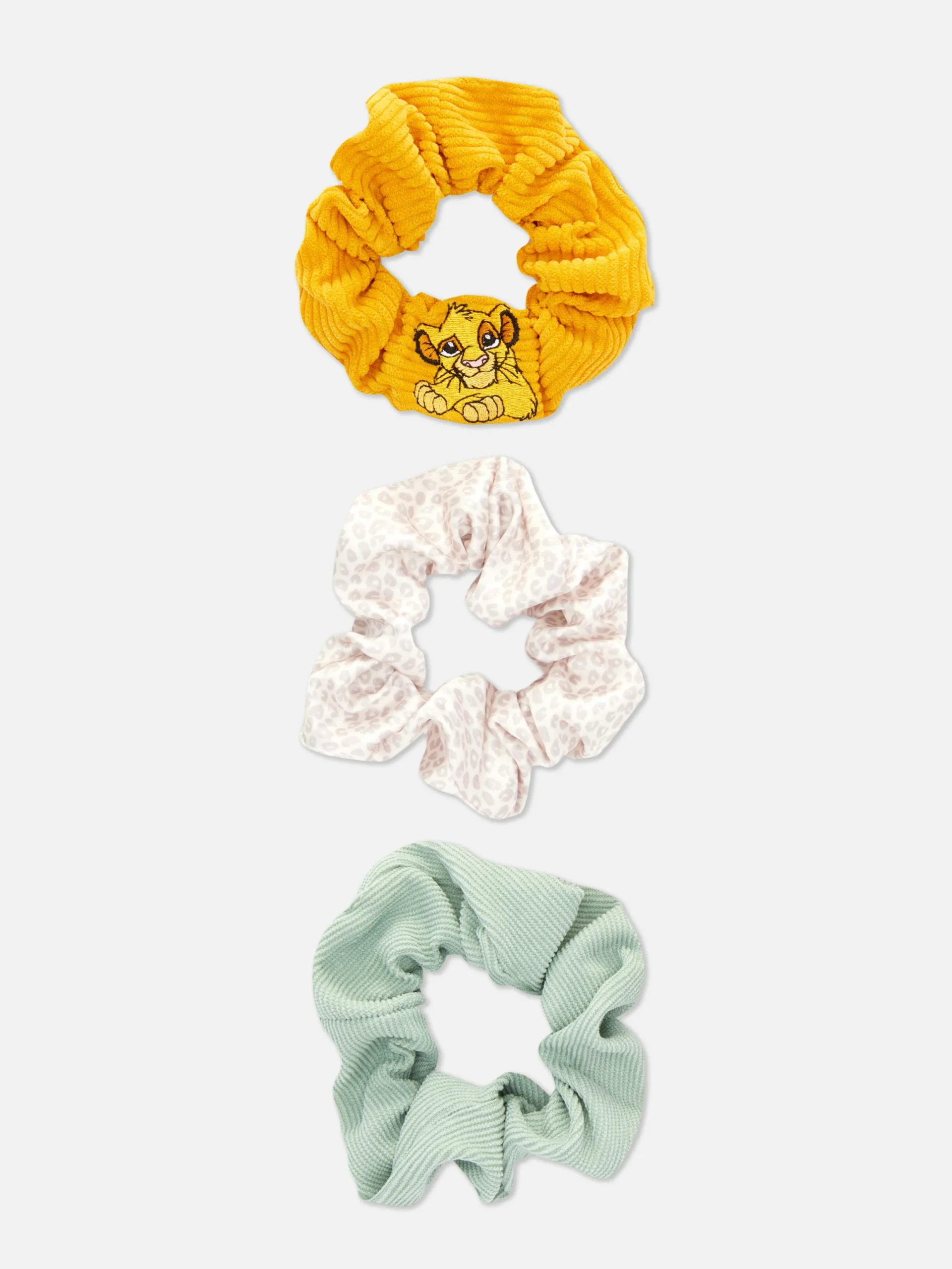 Haarschmuck|Primark „Disney Der König Der Löwen“ Haargummis, 3er-Pack Multi