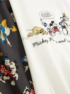 Schlafanzüge|Primark „Disney“ Jersey-Schlafanzug Mit Print Elfenbeinfarben