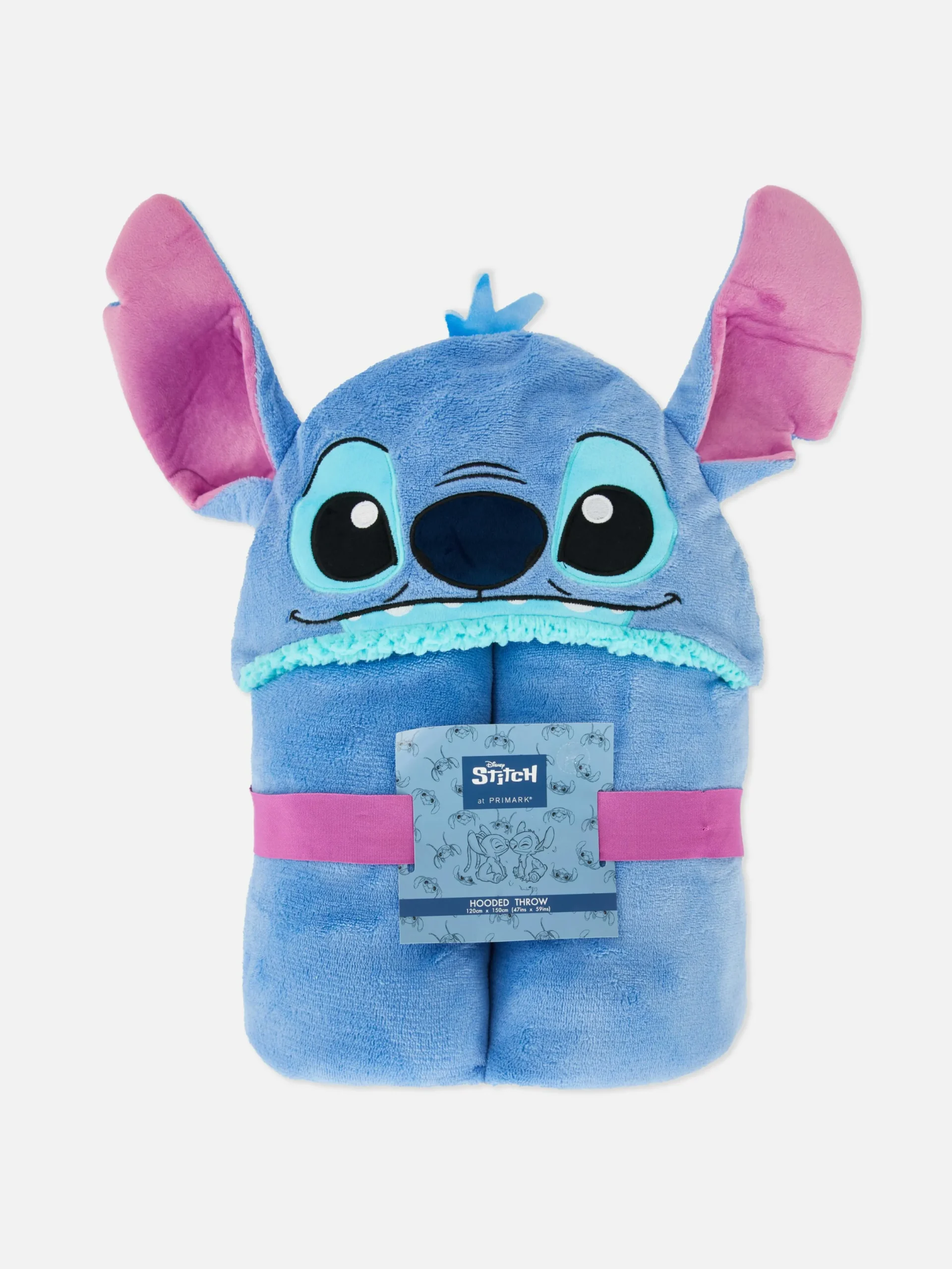 Decken Und Überwurfe|Primark „Disney Lilo & Stitch“ Überwurf Mit Kapuze Blau