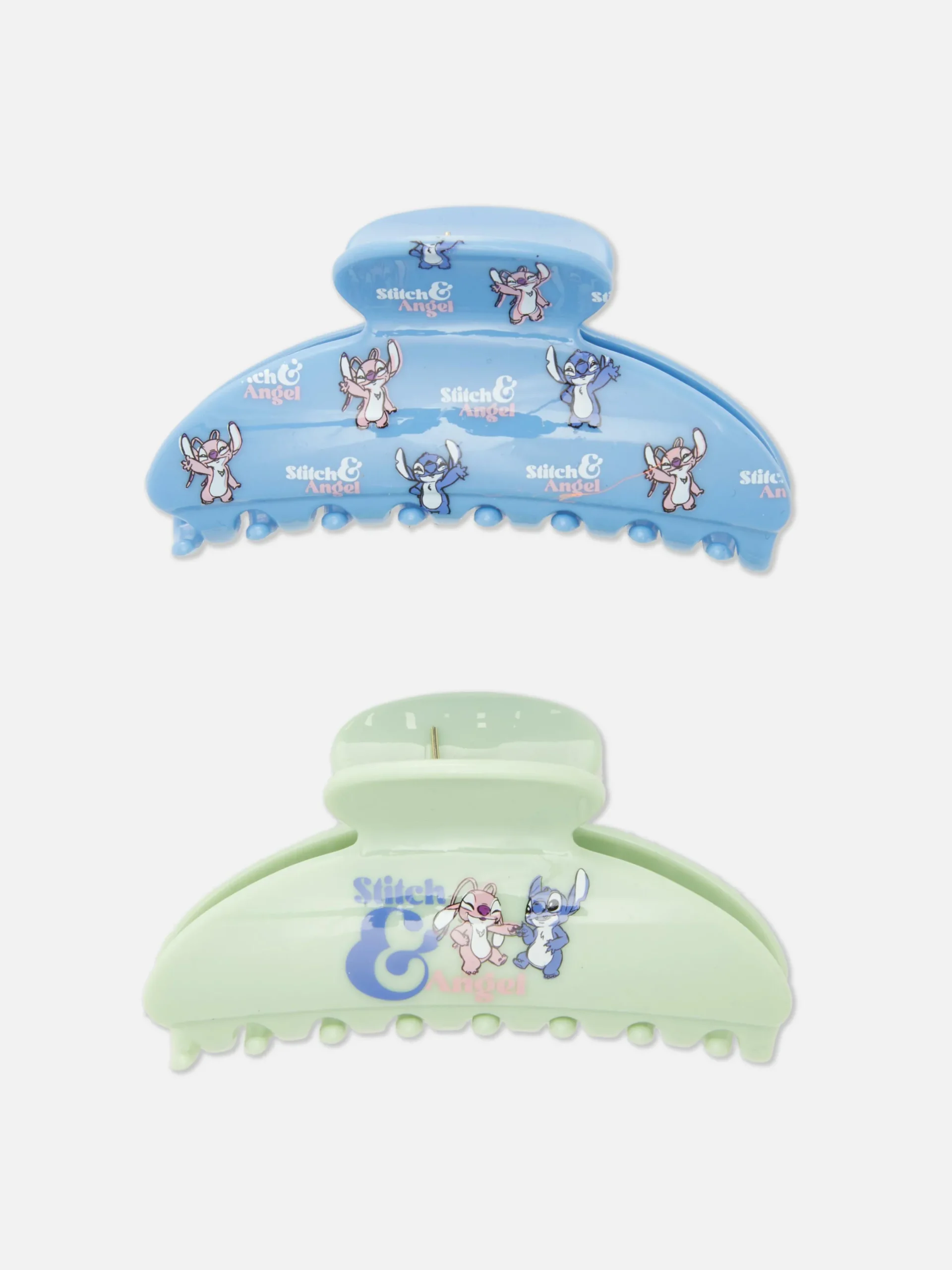 Haarschmuck|Primark „Disney Lilo & Stitch“ Flügelklammern, 2er-Pack Blau