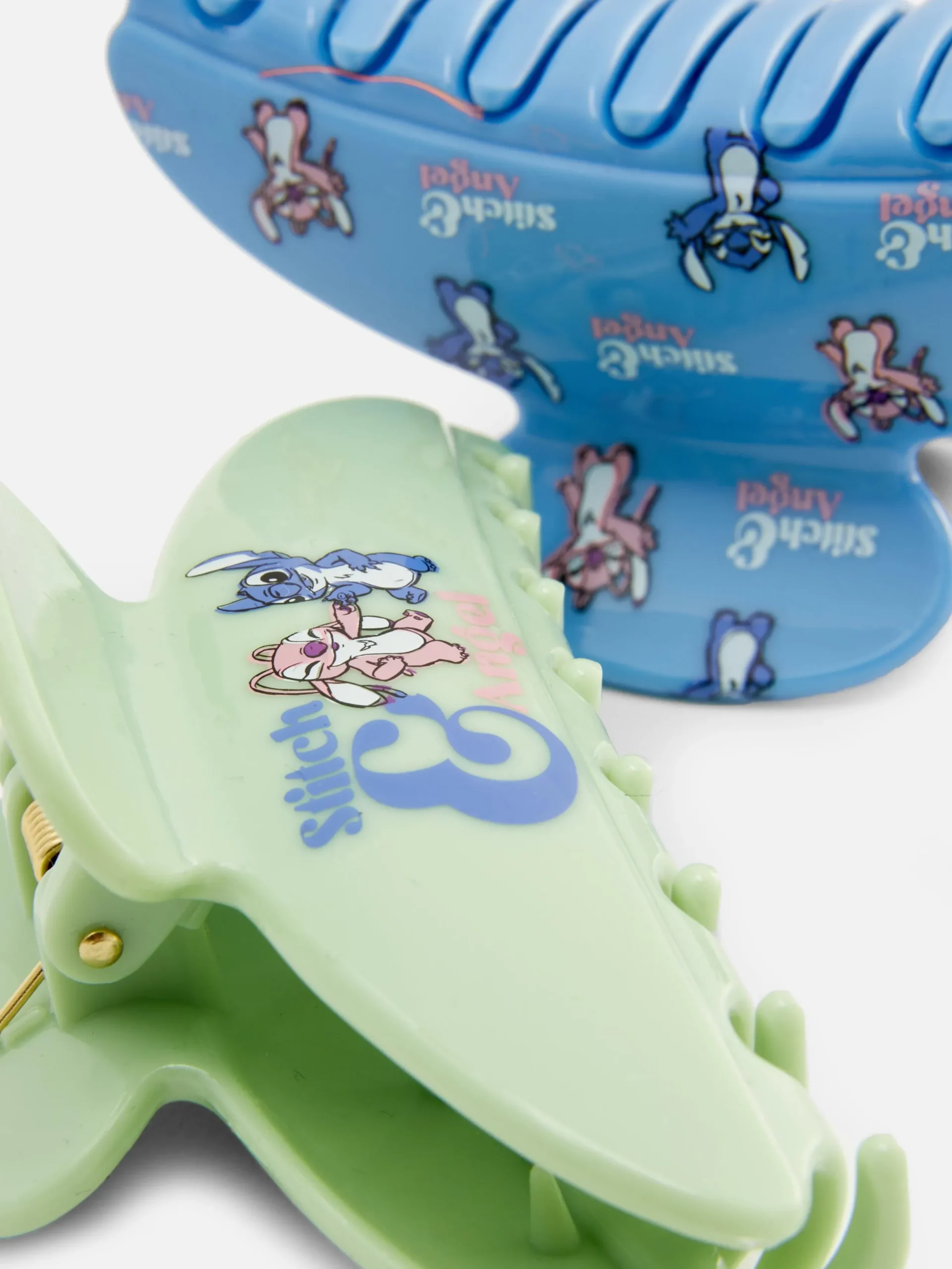 Haarschmuck|Primark „Disney Lilo & Stitch“ Flügelklammern, 2er-Pack Blau