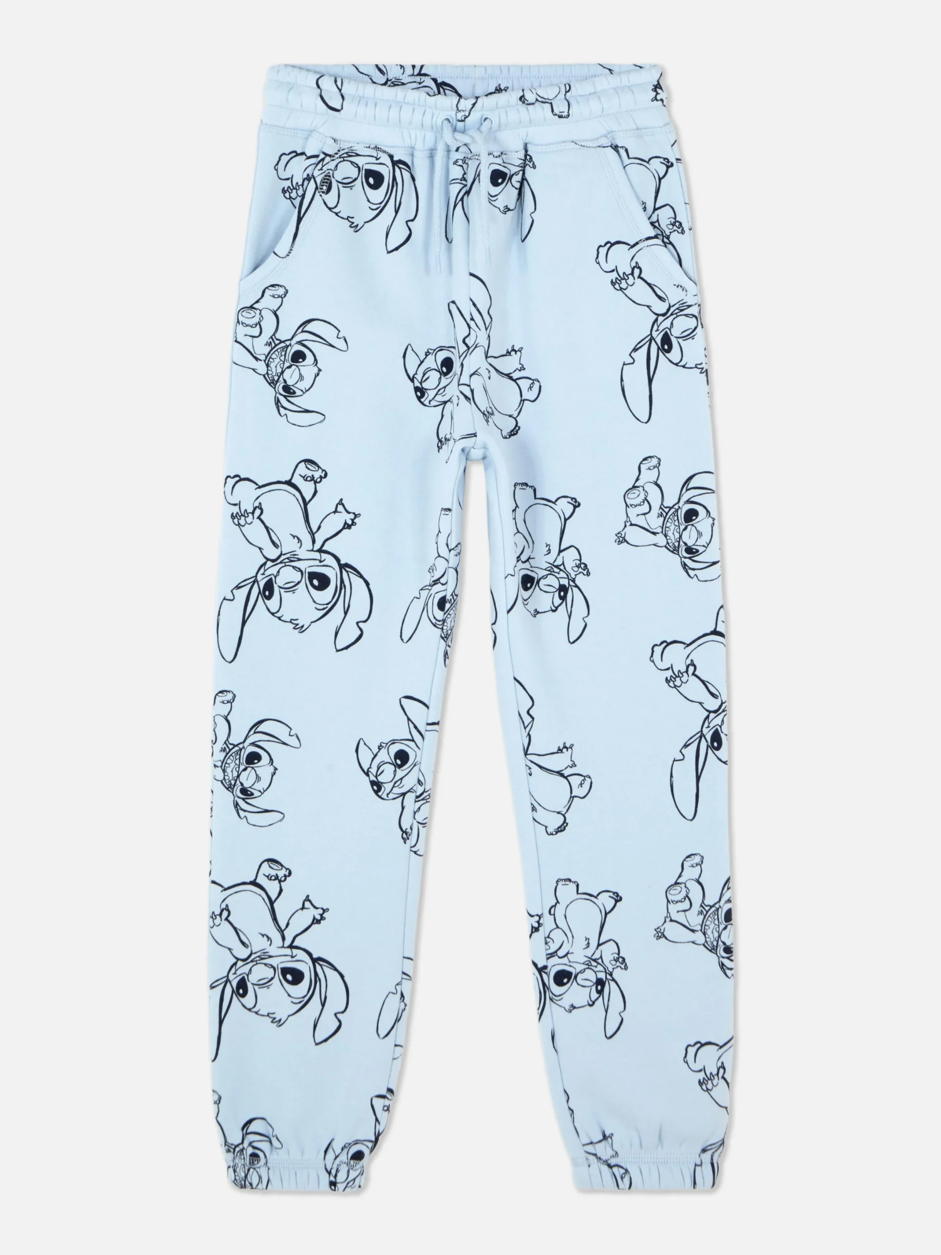 Jogginghosen|Primark „Disney Lilo & Stitch“ Jogginghose Mit Tunnelzug Blau