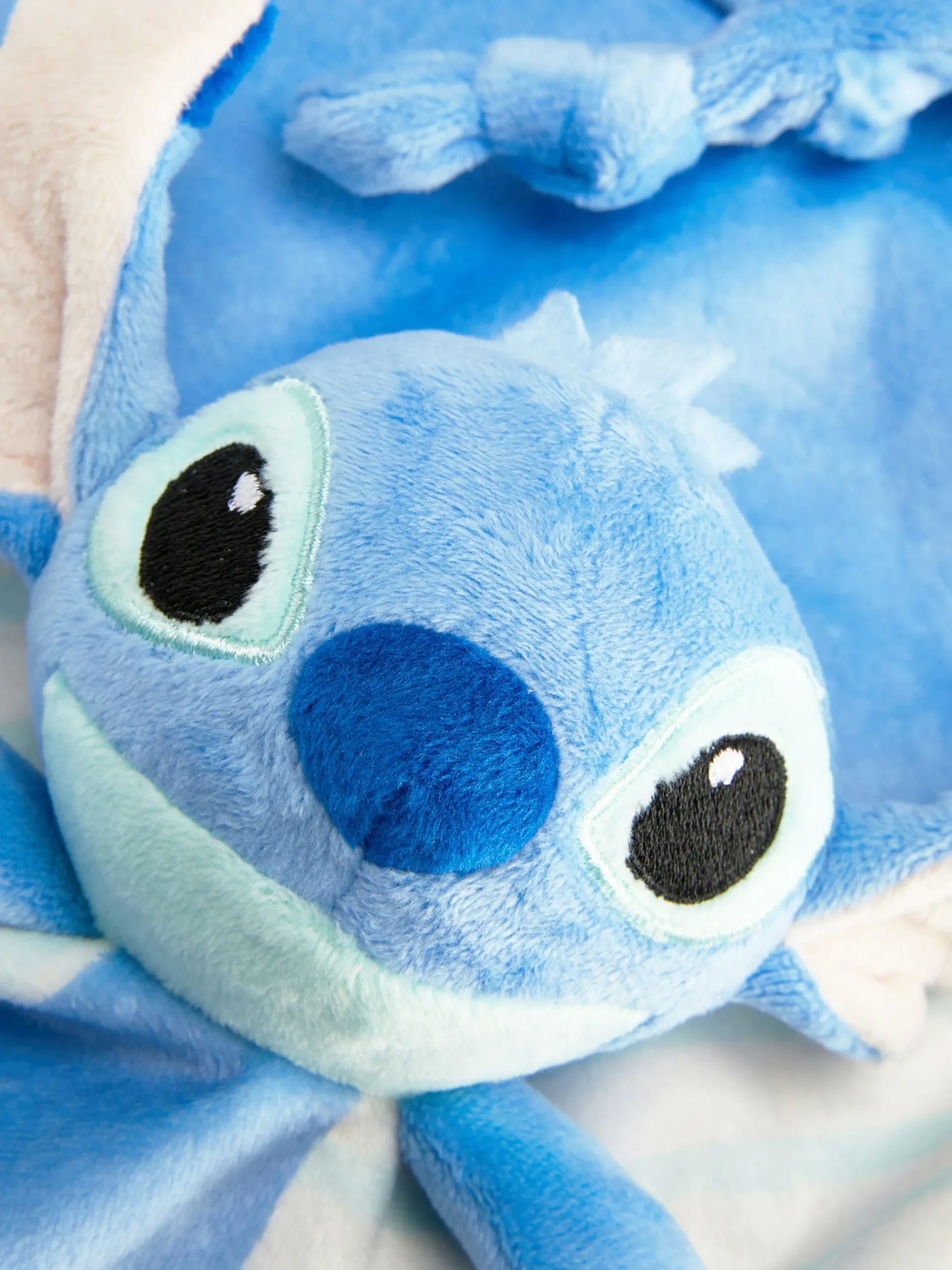 Bettwäsche Und Decken|Primark „Disney Lilo & Stitch“ Schmusetuch Mit Karomuster Multi