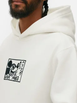 Grafik-T-Shirts Und -Sweatshirts|Hoodies Und Sweatshirts|Primark „Disney Mickey Maus“ Hoodie Ecrufarben