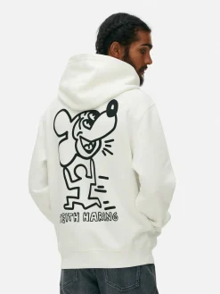 Grafik-T-Shirts Und -Sweatshirts|Hoodies Und Sweatshirts|Primark „Disney Mickey Maus“ Hoodie Ecrufarben