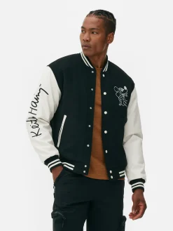 Jacken Und Mäntel|Primark „Disney Mickey Maus X Keith Haring“ College-Jacke Schwarz