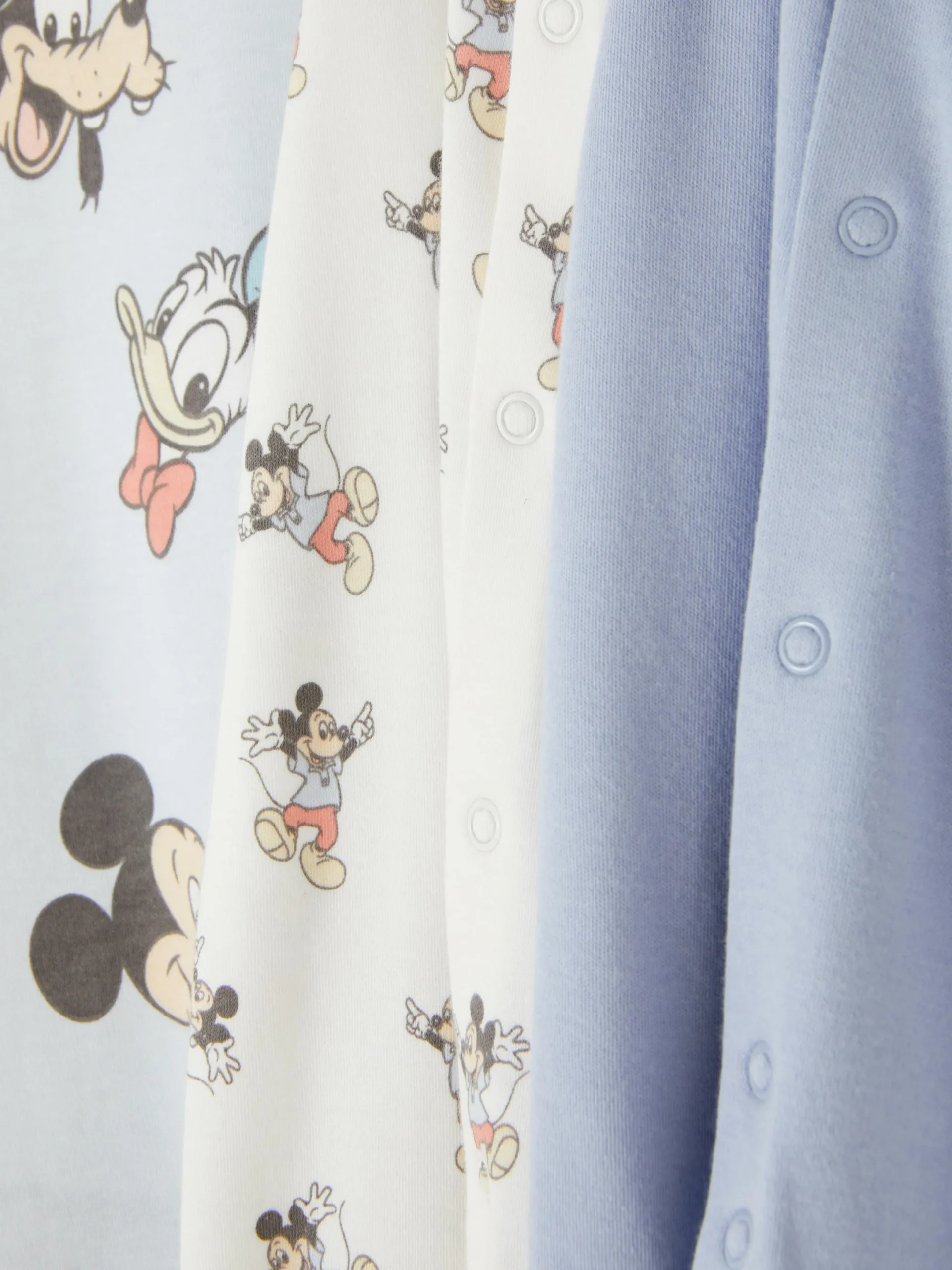 Babygirls Und Strampler|Primark „Disney Micky Maus & Freunde“ Schlafanzüge, 3er-Pack Blau