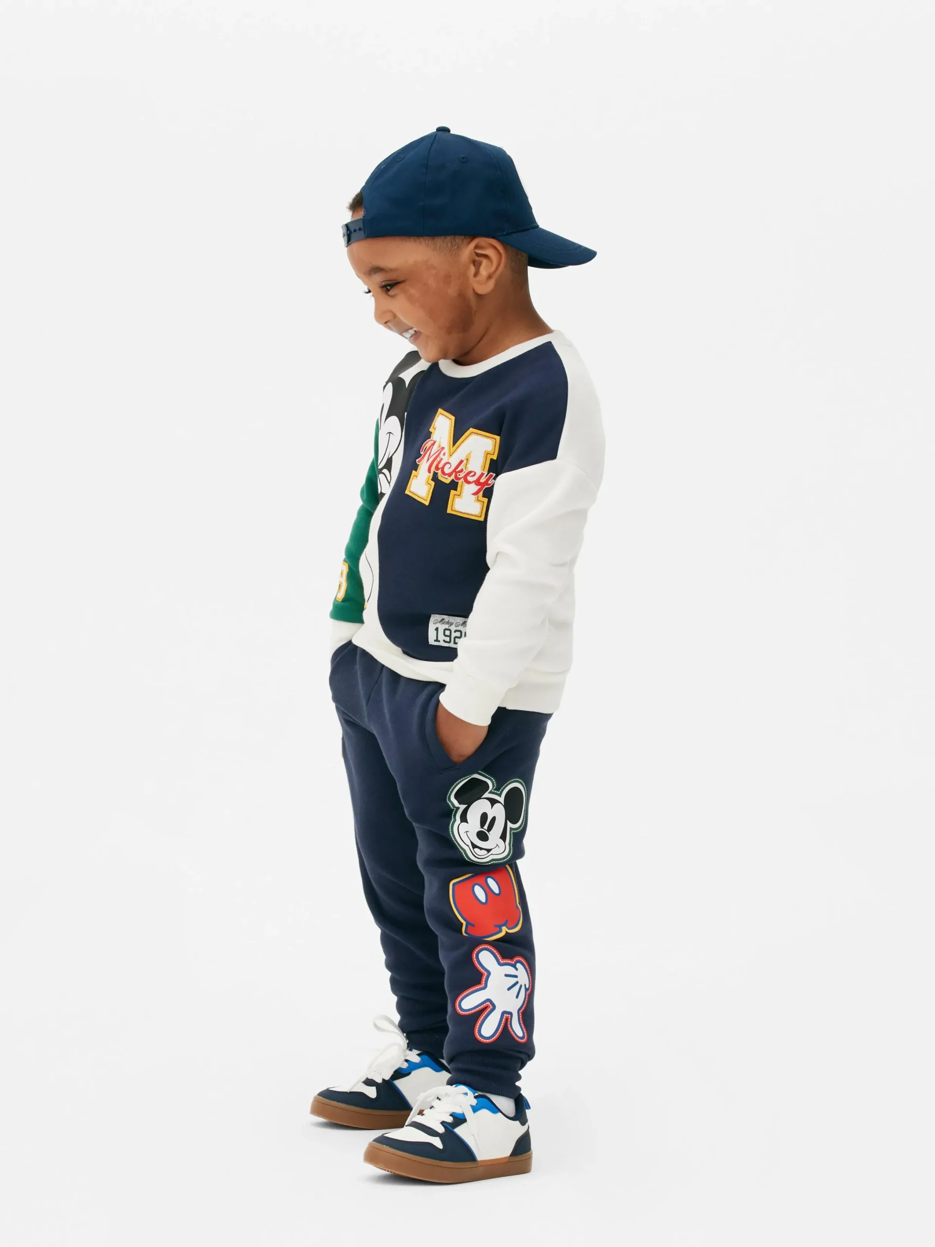 Jogginghosen|Primark „Disney Micky Maus“ Jogginghose Mit Kordelzug Marineblau