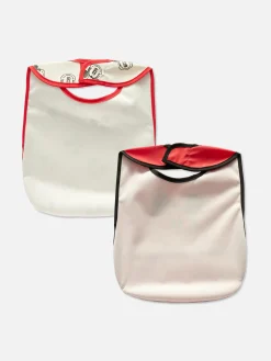 Füttern Und Abstillen|Primark „Disney Micky Maus“ Lätzchen, 2er-Pack Rot