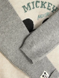Sets Und Outfits|Primark „Disney Micky Maus“ Strickpullover Und Leggings Im Kombiset Grau