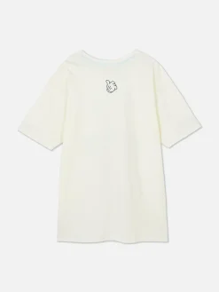 Schlafshirts Und Nachthemden|Primark „Disney Micky Maus Und Freunde“ Schlaf-T-Shirt Elfenbeinfarben
