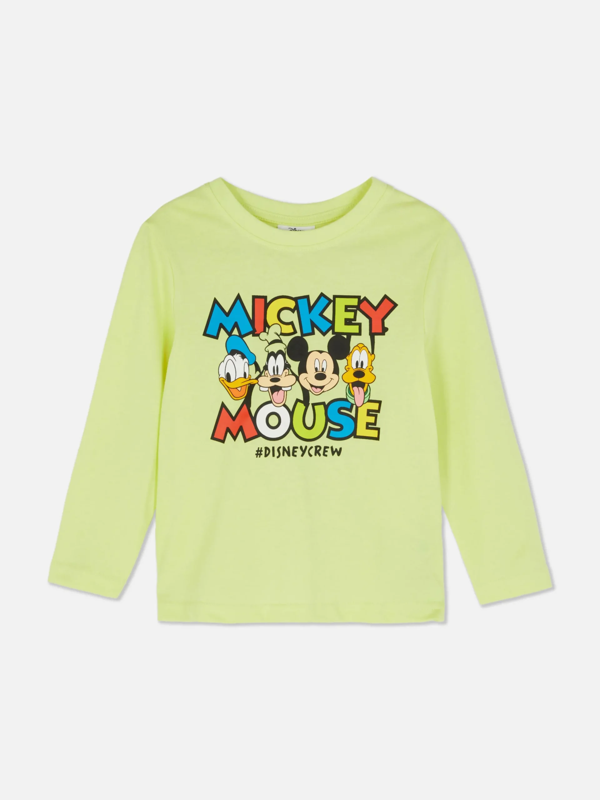 Tops Und T-Shirts|Primark „Disney Micky Maus Und Freunde“ Langarmshirt Gelb
