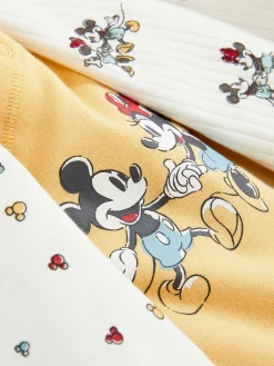 Bodys Und Westen|Primark „Disney Micky Maus Und Minnie Maus“ Bodys, 3er-Pack Elfenbeinfarben