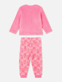 Schlafanzüge Und Nachtwäsche|Primark „Disney Minnie Maus“ Fleece-Schlafanzug Rosa