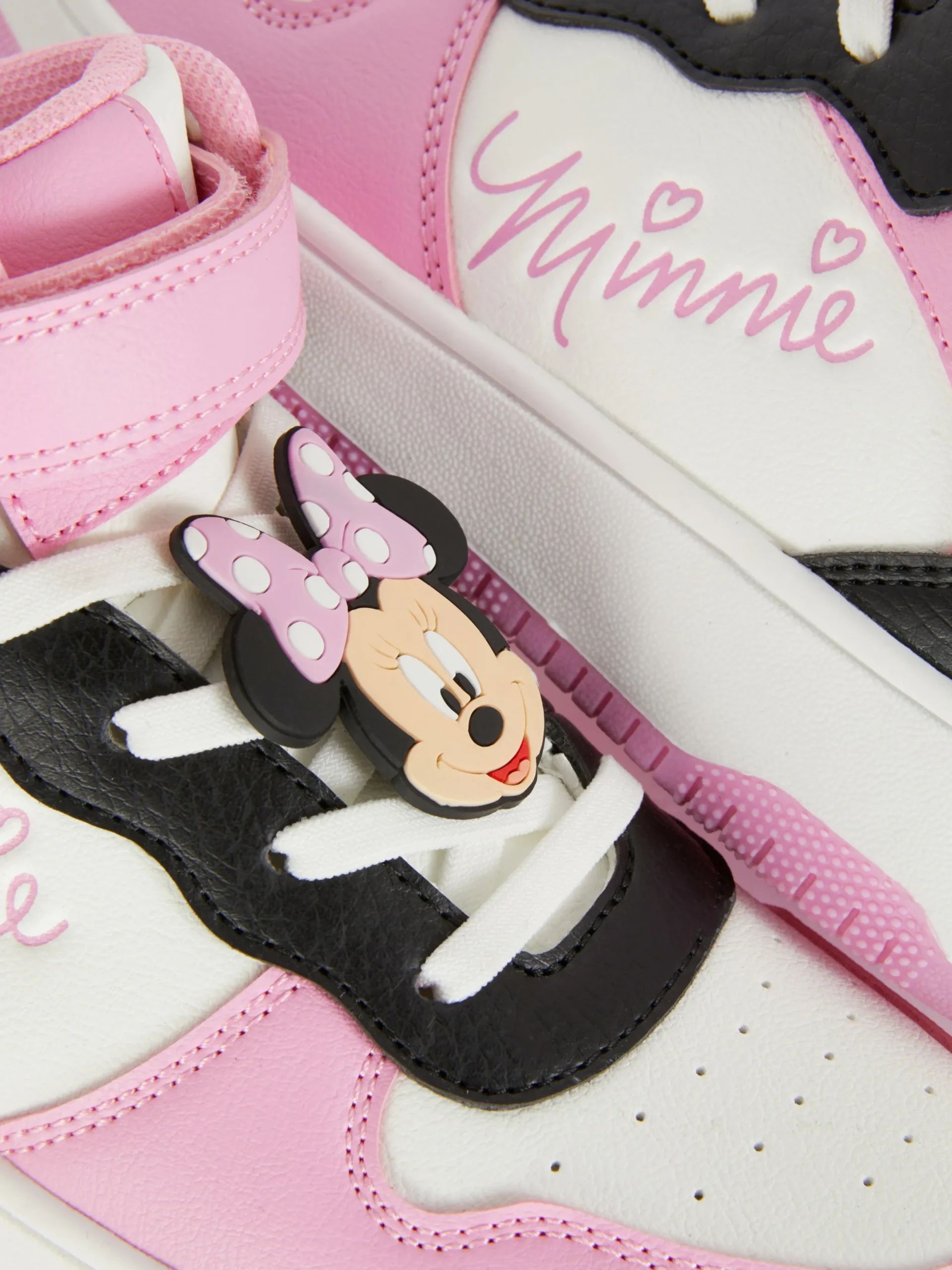 Sneakers|Primark „Disney Minnie Maus“ High-Top-Sneaker Rosa