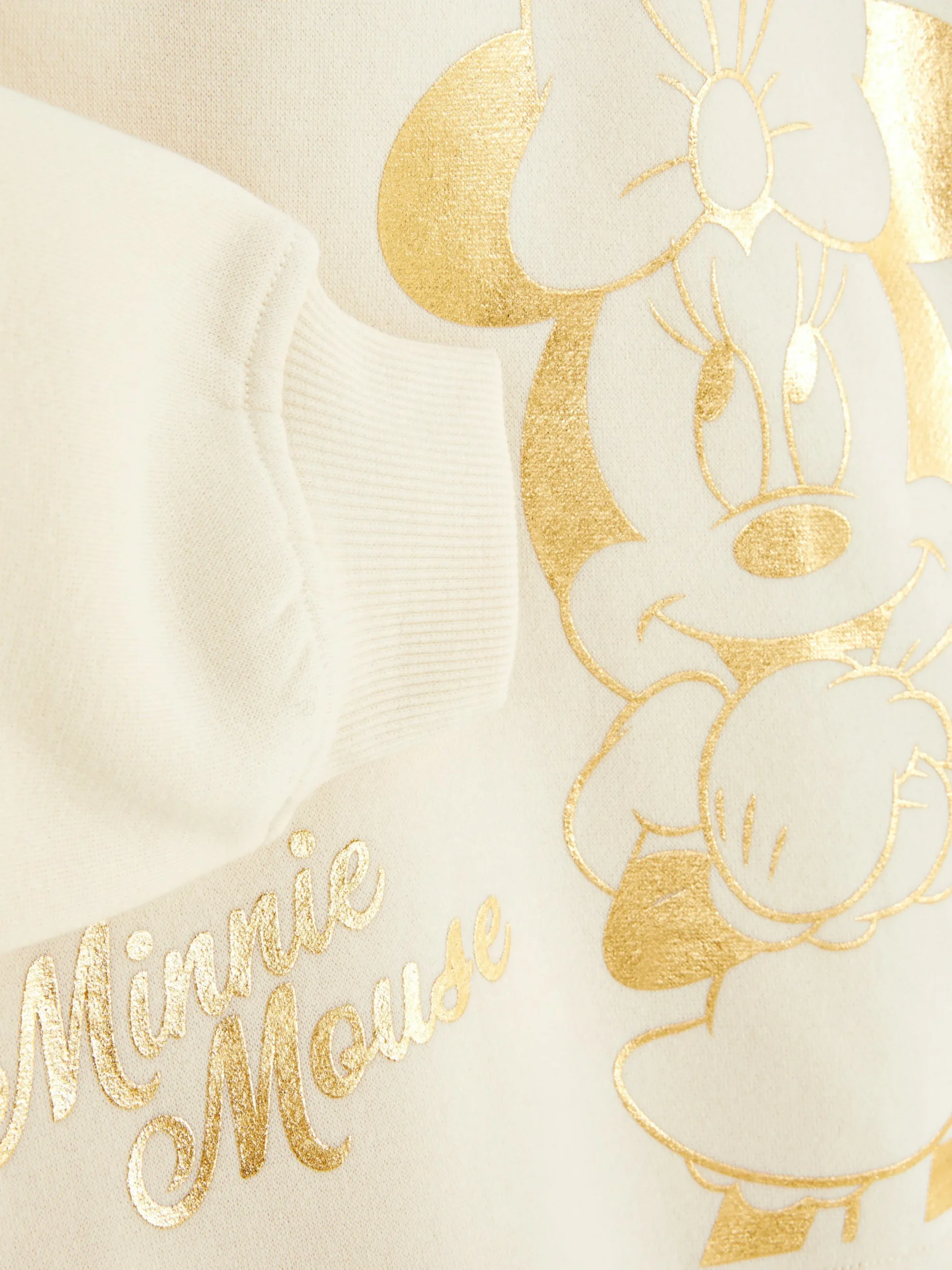 Hoodies Und Sweatshirts|Primark „Disney Minnie Maus“ Hoodie Mit Ohrendetail Cremefarben