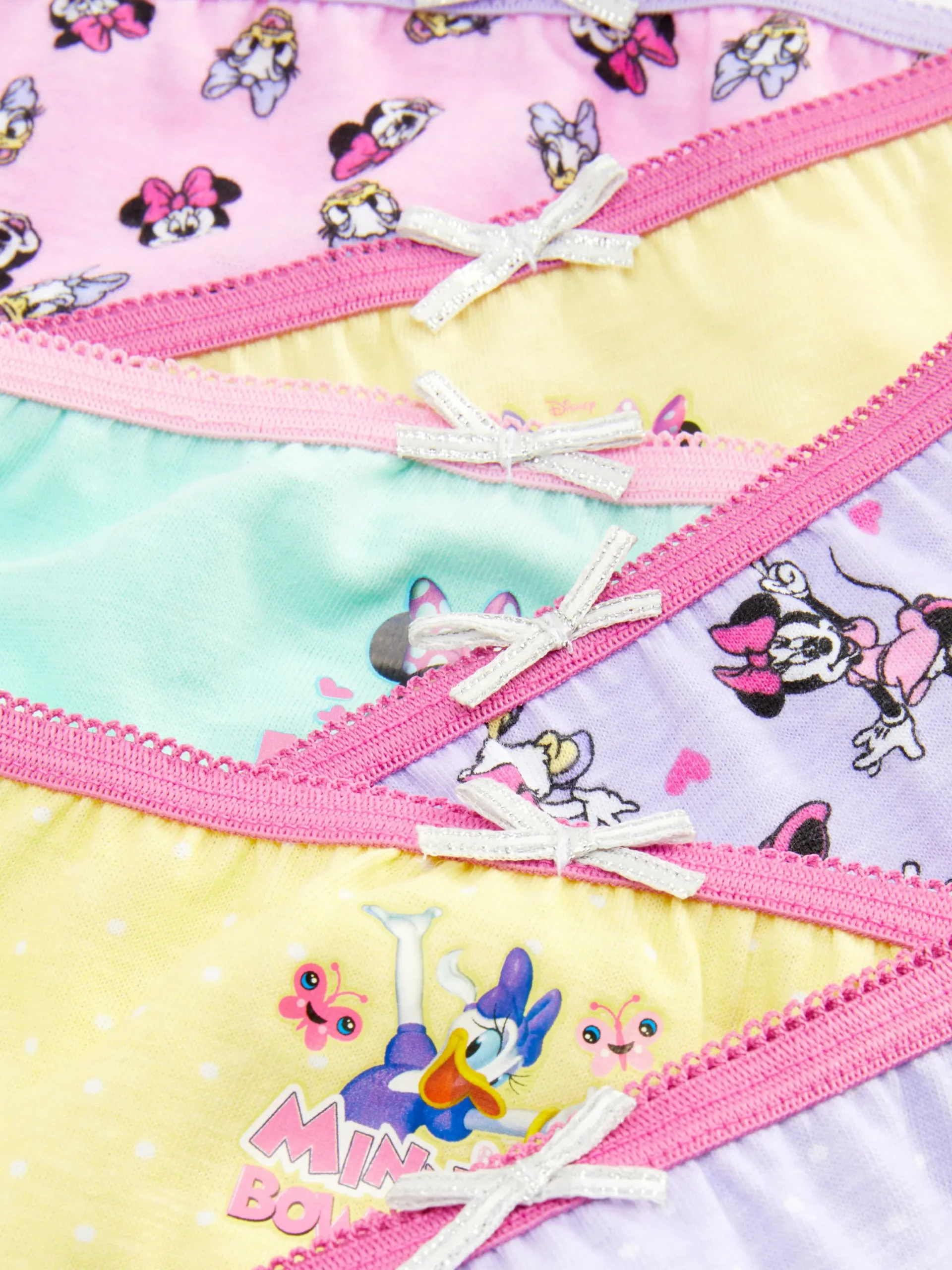 Unterwäsche|Primark „Disney Minnie Maus“ Slips, 6er-Pack Multi
