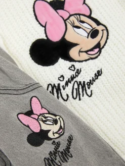 Sets Und Outfits|Primark „Disney Minnie Maus“ Strickpullover Und Jeans Im Set Elfenbeinfarben
