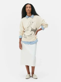 Hoodies Und Sweatshirts|Primark „Disney Minnie Maus“ Sweatshirt Cremefarben