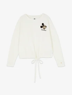 Schlafanzugoberteile|Primark „Disney“ Schlafanzugtop Mit Waffelstruktur Elfenbeinfarben