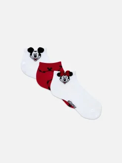 Socken|Primark „Disney“ Sneakersocken, 3er-Pack Weiß