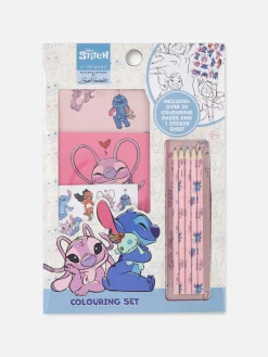 Basteln Und Handarbeiten|Primark „Disney Stich Und Angel“ Malset Blau