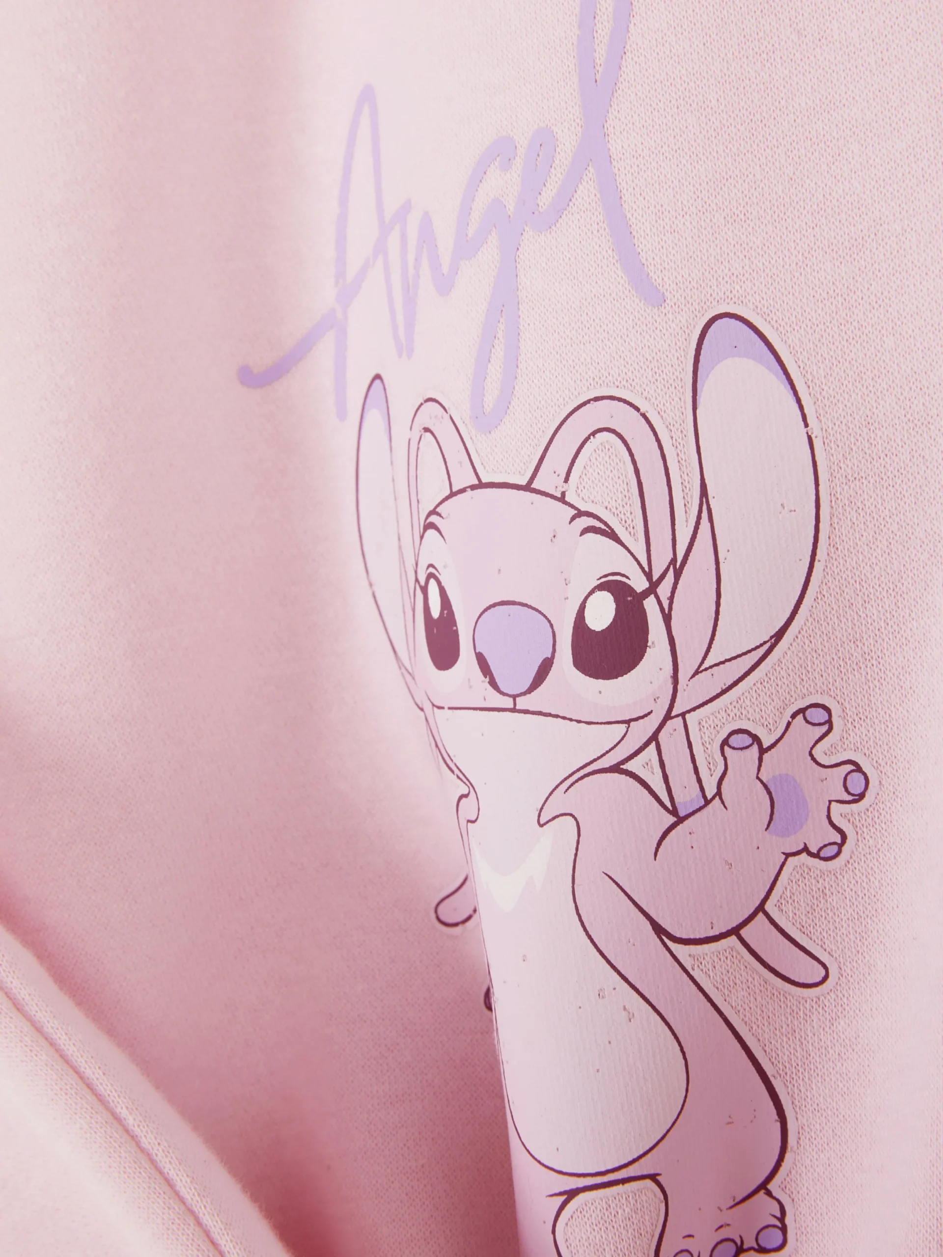 Jogginghosen|Primark „Disney Stitch & Angel“ Kombi-Jogginghose Mit Grafik Rosa