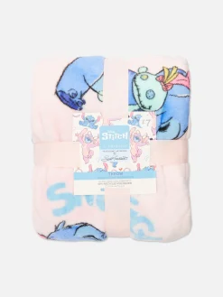 Decken Und Überwurfe|Primark „Disney Stitch & Engel“ Überwurf Rosa