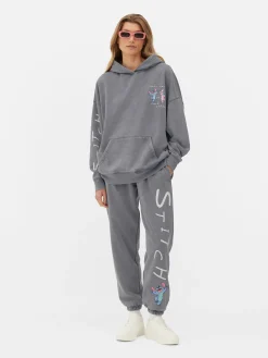 Hoodies Und Sweatshirts|Primark „Disney Stitch & Engel“ Hoodie Zum Kombinieren Anthrazitfarben