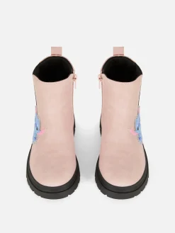 Stiefel Und Gummistiefel|Primark „Disney Stitch“ Chelsea-Stiefel Rosa