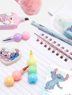 Notizbücher|Primark „Disney Stitch Engel“ Schreibwaren-Set Rosa