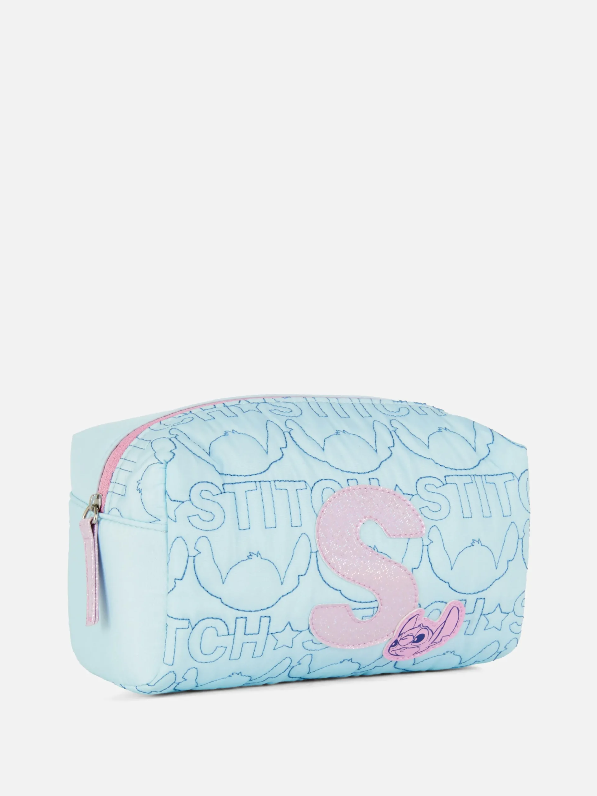 Federmäppchen|Primark „Disney Stitch“ Federmäppchen Mit Initiale Blau