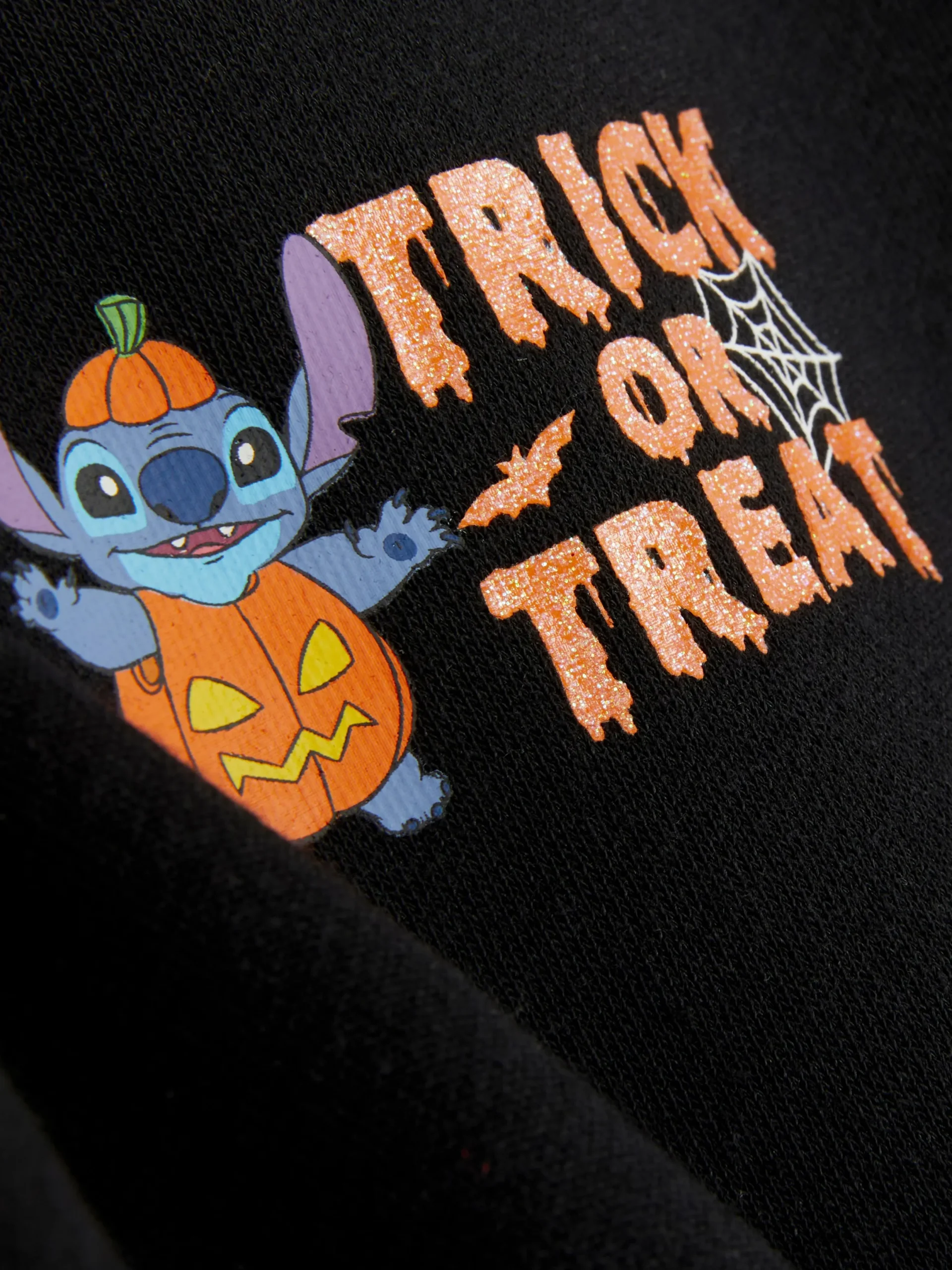Halloween-Kostüme Für Kinder|Halloween Alle|Primark „Disney Stitch“ Halloween-Sweatshirt Schwarz