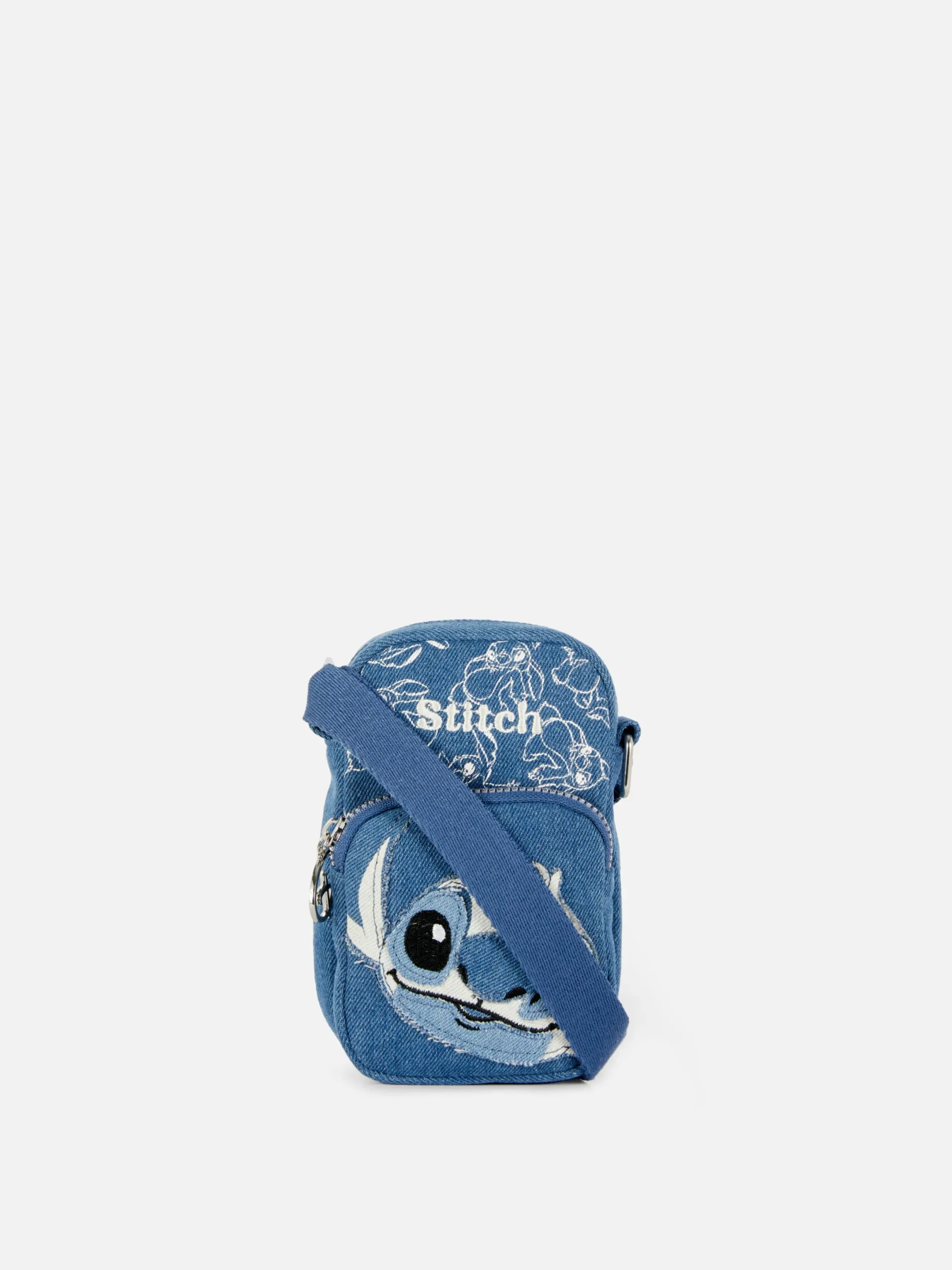 Taschen Und Portemonnaies|Denim|Primark „Disney Stitch“ Handytasche Aus Denim Blau