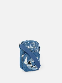 Taschen Und Portemonnaies|Denim|Primark „Disney Stitch“ Handytasche Aus Denim Blau