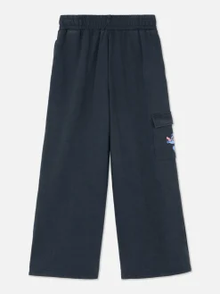 Jogginghosen|Primark „Disney Stitch“ Jogginghose Mit Weitem Bein Anthrazitfarben