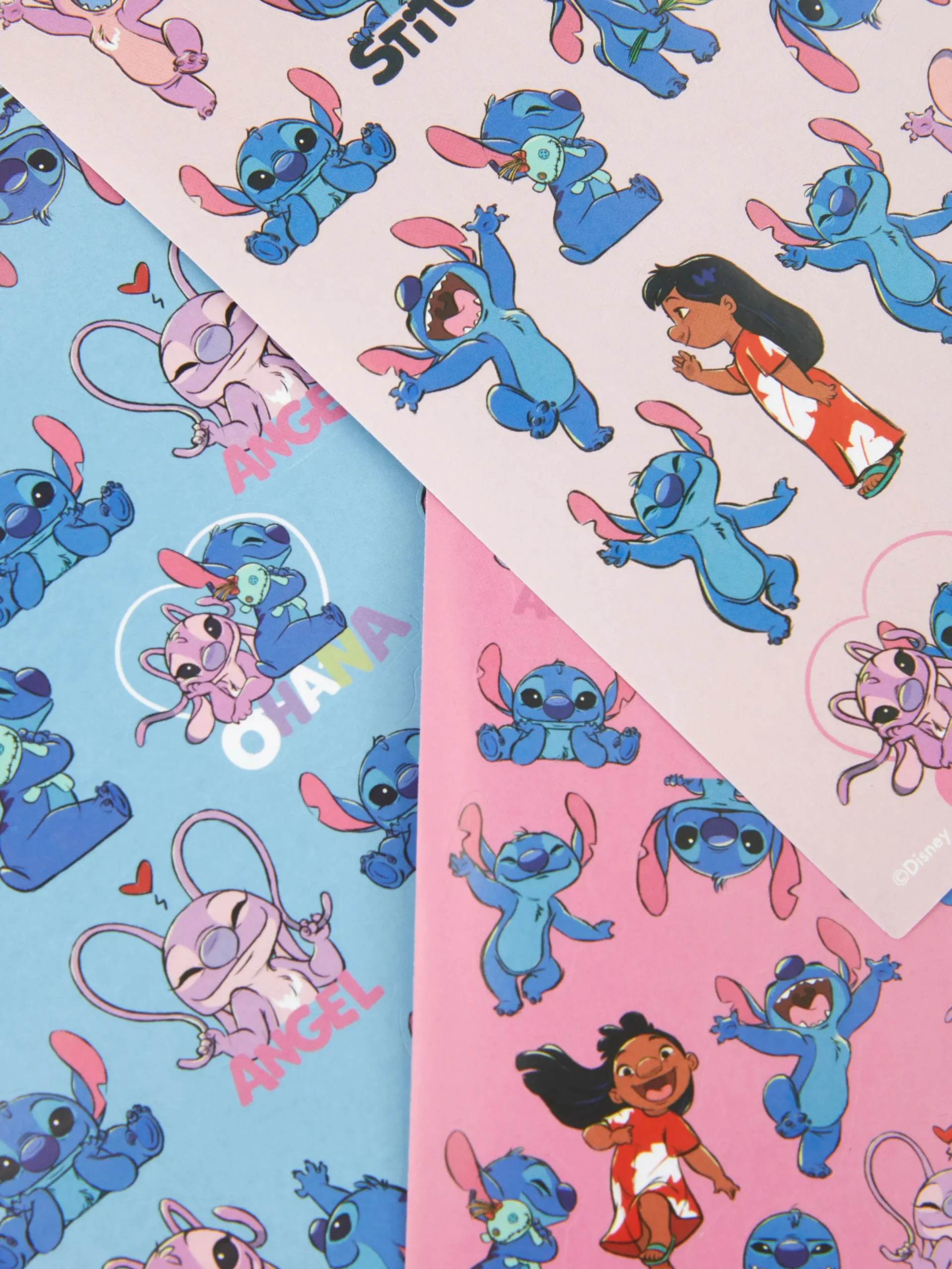 Basteln Und Handarbeiten|Primark „Disney Stitch“ Sticker, 500er-Pack Rosa