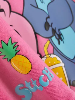 Hoodies Und Sweatshirts|Primark „Disney Stitch“ Sweatshirt Mit Rundhalsausschnitt Rosa