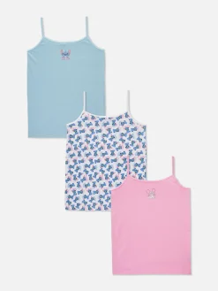 Unterwäsche|Primark „Disney Stitch“ Trägertops, 3er-Pack Multi