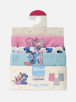 Unterwäsche|Primark „Disney Stitch“ Trägertops, 3er-Pack Multi