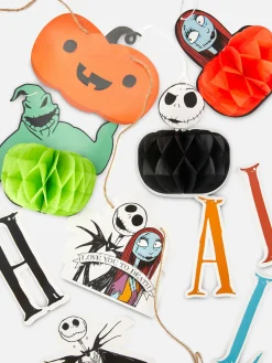 Halloween-Deko Und Süßigkeiten|The Nightmare Before Christmas|Primark „Disney The Nightmare Before Christmas“ Weihnachtsdekoration, 6er-Pack Schwarz