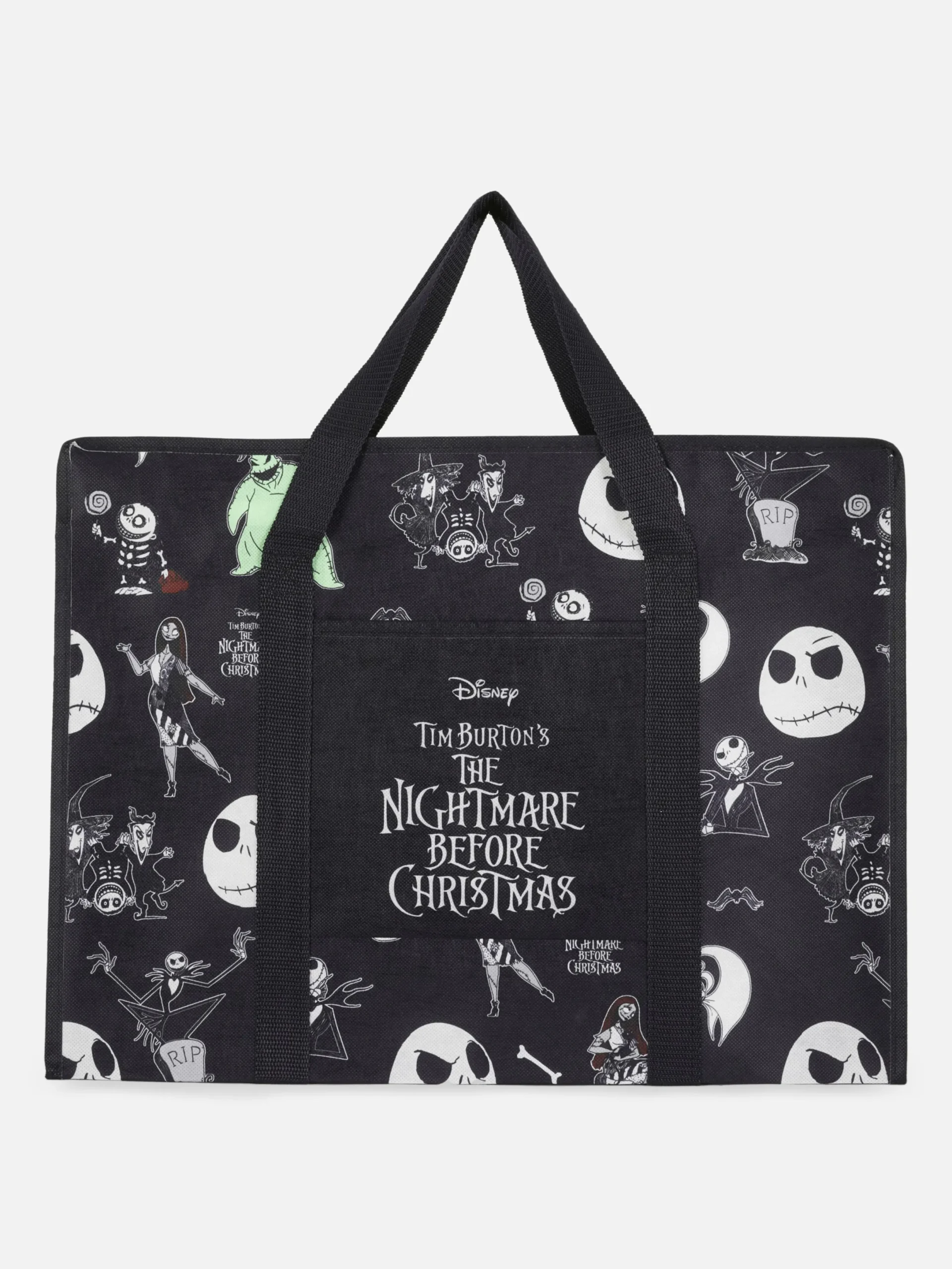 Taschen Und Portemonnaies|The Nightmare Before Christmas|Primark „Disney The Nightmare Before Christmas“ Aufbewahrungstasche Schwarz