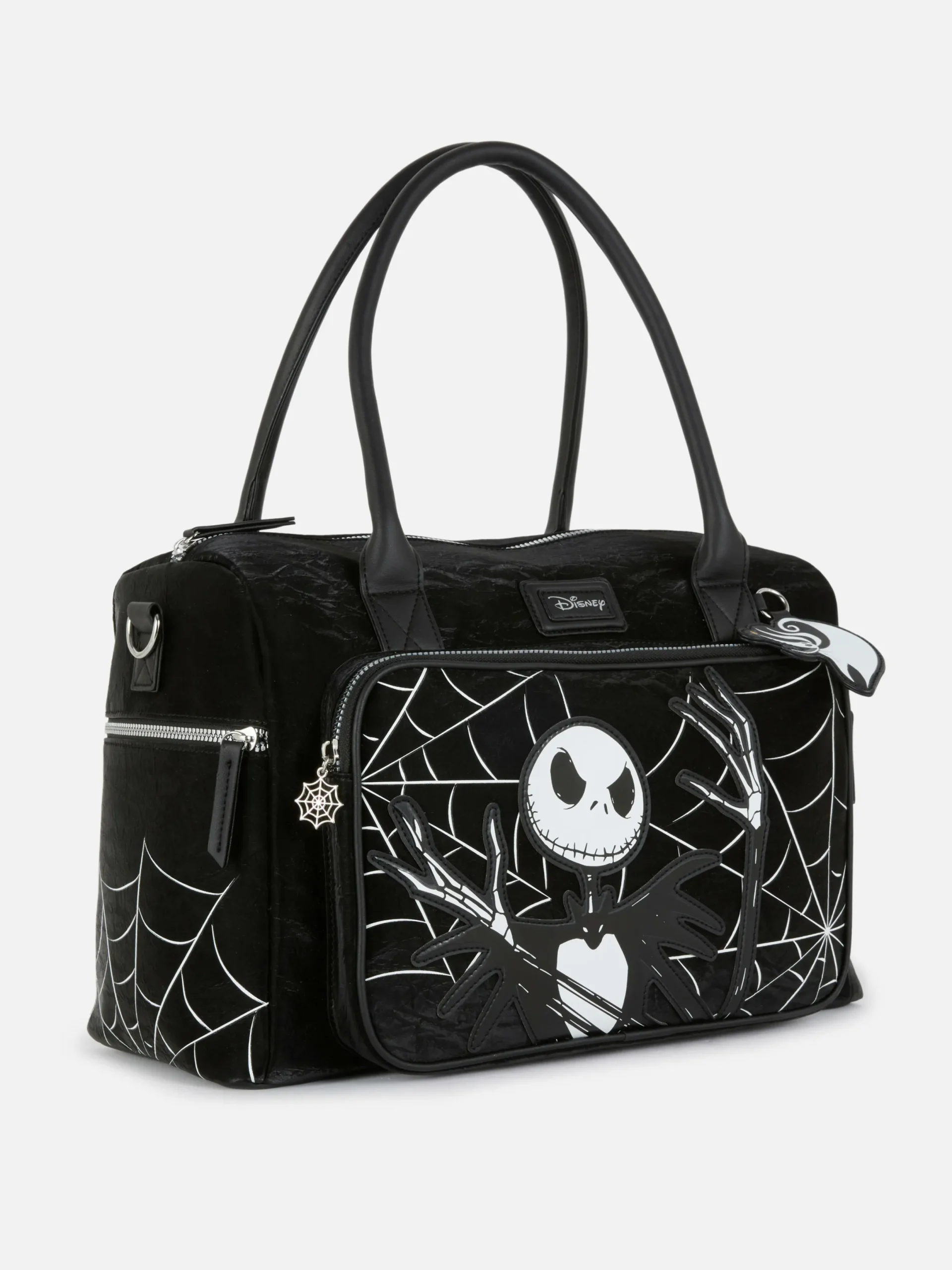 The Nightmare Before Christmas|Halloween-Accessoires|Primark „Disney The Nightmare Before Christmas“ Reisetasche Schwarz