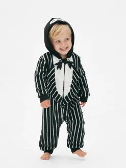 Halloween-Kostüme Für Kinder|The Nightmare Before Christmas|Primark „Disney Tim Burtons The Nightmare Before Christmas“ Einteiler Für Babys Schwarz/Weiß