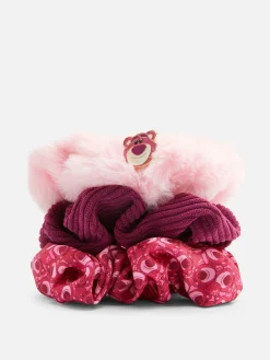Haarschmuck|Primark „Disney Toy Story Lotso“ Haargummis, 3er-Pack Rosa