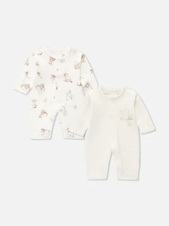 Sets Und Outfits|Primark „Disney Winnie Puuh“ Schlafanzüge, 2er-Pack Hellbeige