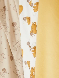 Babygirls Und Strampler|Primark „Disney Winnie Puuh“ Schlafstrampler, 3er-Pack Grau