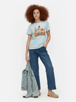 Tops Und T-Shirts|Primark „Disney Winnie Puuh“ T-Shirt Mit Print Blau