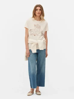 Tops Und T-Shirts|Primark „Disney Winnie Puuh“ T-Shirt Hellbeige